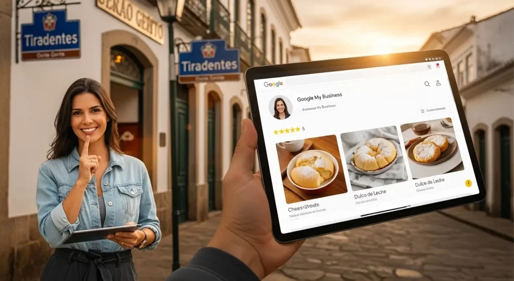 Perfil da empresa no Google Pousada